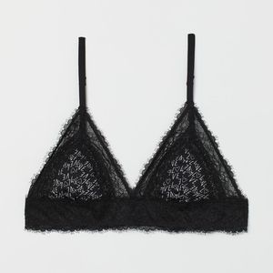 BNWT H&M Lace Trim Padded Bra size M